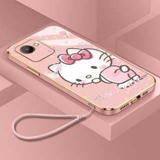 เคสโทรศัพท์มือถือ ลาย Hello Cat น่ารัก สําหรับ OPPO Realme C30 C33 9i 5G RMX3581 RMX3491