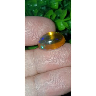 พลอย เม็กซิกัน โอปอล Mexican Opal 11.55 กะรัต (Cts.) พลอยแท้ อัญมณีมงคลประจําวันเกิด เครื่องประดับพลอย