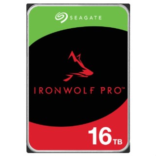 Seagate IronWolf Pro 16TB NAS HDD 7200RPM 256MB SATA 6GB/S ฮาร์ดดิสก์แนส (ST16000NT001)