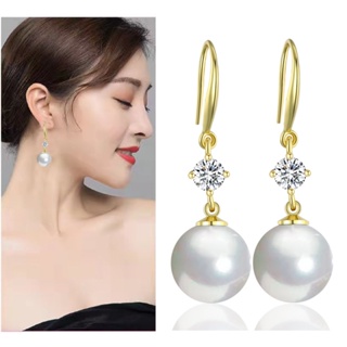 มาใหม่ Fashion earrings ต่างหูไข่มุก เวอร์ชั่นเกาหลีแฟชั่น Style รูปแบบใหม่ (สินค้าพร้อมจัดส่ง)