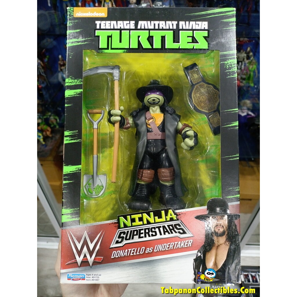 [2016.11] WWE/TMNT Superstars Donatello as Undertaker 6.5-Inch Action Figure
