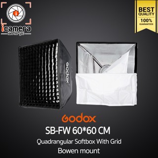 Godox Softbox SB-FW 60*60 cm. With Grid  [ Bowen Mount ] วิดีโอรีวิว , Live , ถ่ายรูปติบัตร , สตูดิโอ