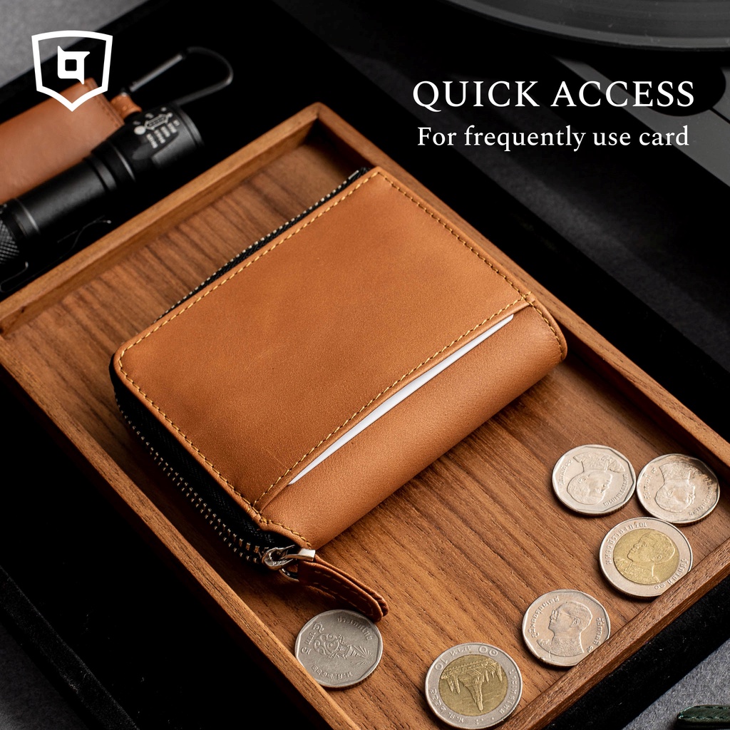 𝐆 𝐚 𝐥 𝐚 𝐡 𝐚 𝐝 Micro L ZIP Wallet กระเป๋าสตางค์ซิป ขนาดสุด รูปที่ 5