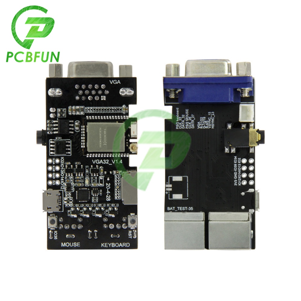 VGA32 V1.4 Controller PS/2 Mouse And Keyboard Graphics Library Game Engine And ANSI/VT Terminal USB 