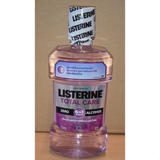 [ถูกที่สุด] น้ำยาบ้วนปาก Listerine 750 ml. Total care Cool Mint Sensitive ลิสเตอรีน ซีโร่ แอลกอฮอล์ เซนซิทีฟ คูลมินต์