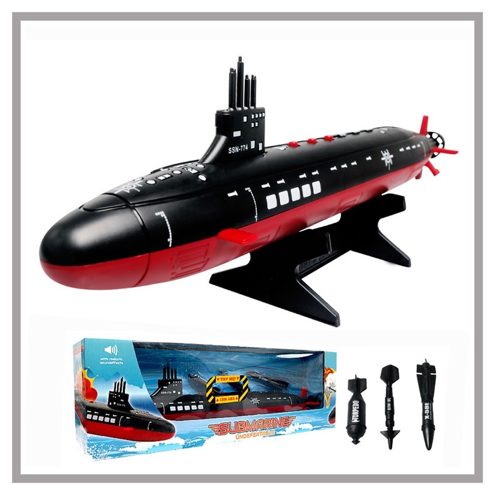 ซีบีบี 1:350 เรือดําน้ํารุ่นโลหะอัลลอย หล่อ รถของเล่นสําหรับเด็กเด็กผู้ชายผู้ใหญ่คอลเลกชัน - รูปที่ 3