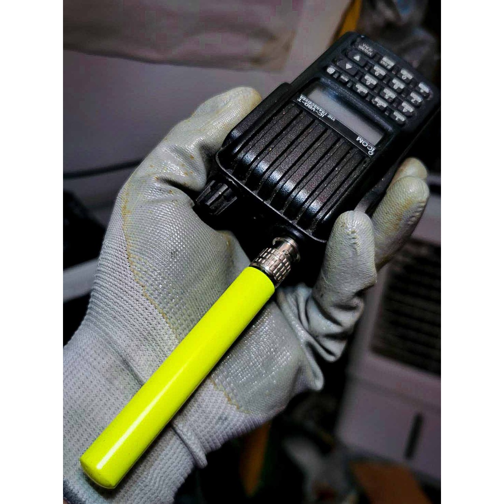 เสาวิทยุสื่อสารภาคสนาม สั้นๆ SP3 multi color รับส่งแรง X2 แมทไส้คอยทองแดงแท้ ขั้ว bnc สั้นเพียง 11ซม - รูปที่ 3