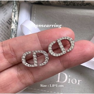 ต่างหู Dior CD ดิออร์ เพชรCZ