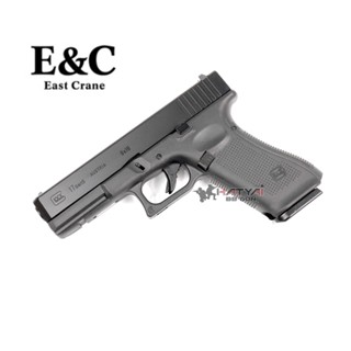 E&amp;C GLOCK17 GEN5 1102 GBB แถมอุปกรณ์พร้อมเล่นครบชุด ,ของเล่นบีบีกัน