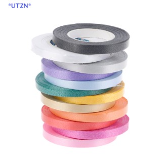 UTZN&gt; 10M/Roll Ribbon Birthday Party Wedding Decor Balloon Ribbon Silk Sa Ribbons new