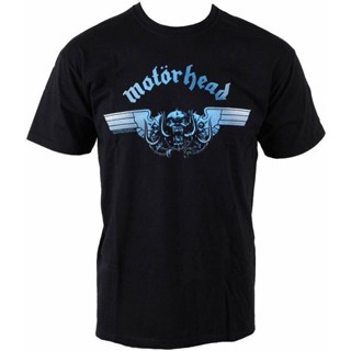 Motorhead Tri Skull Mens Black T Shirt Motorhead Tee