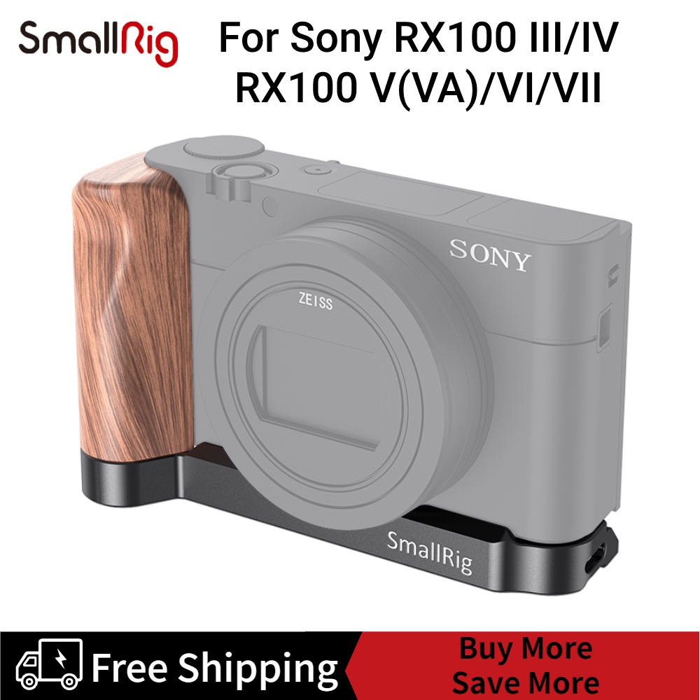 SmallRig L-Shaped Wooden Grip for Sony RX100 III/IV/V(VA)/VI/VII LCS2467