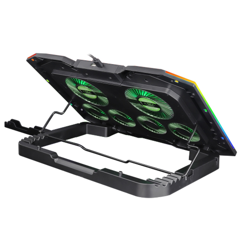 พัดลมระบายความร้อนโน๊ตบุ๊ค EGA TYPE CP1 Gaming Cooler Pad - รับประกัน 2 ปี #5