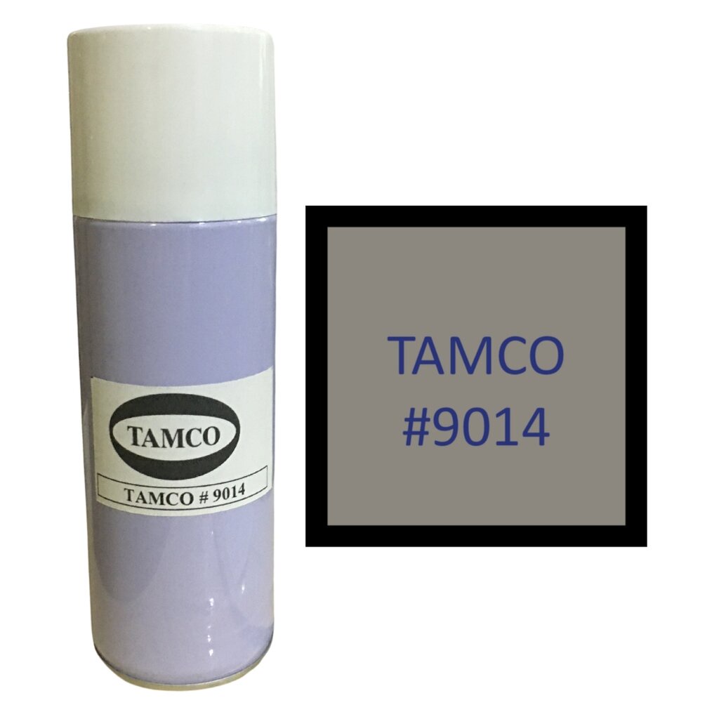 TAMCO #9014 สีเทา (Grey) สีสเปรย์สำหรับงานซ่อมงานสีตู้ (Spray Corlor for repairing the enclosure Col