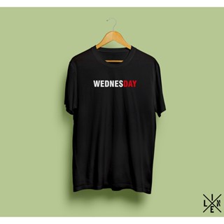 เสื้อยืด พิมพ์ลาย Xline Distro Days Series WEDNESDAY