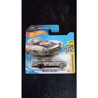 Hot Wheels Mercedes-Benz 300 SL รถของสะสมเก่าเก็บตามระยะเวลา แพคมีลอยยับ ดูภาพก่อนกดซื้อ รถของเล่น ของแท้