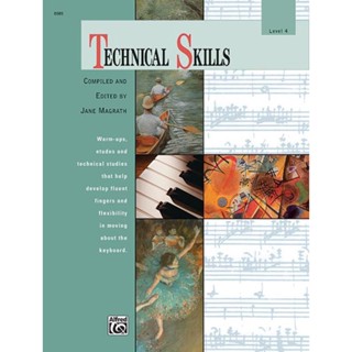 หนังสือเปียโน Technical Skills, Level 4