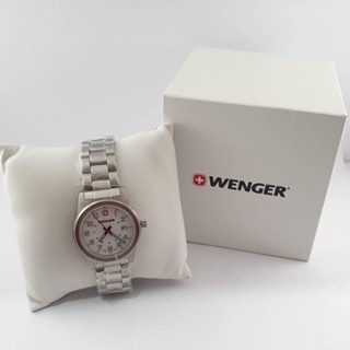 นาฬิกา WENGER WOMENS 72829 WHITE DIAL FIELD พร้อมกล่อง (ใหม่)