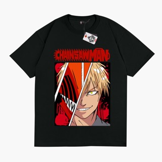 เสื้อยืด ลายการ์ตูนอนิเมะ Karimake CHAINSAWMAN