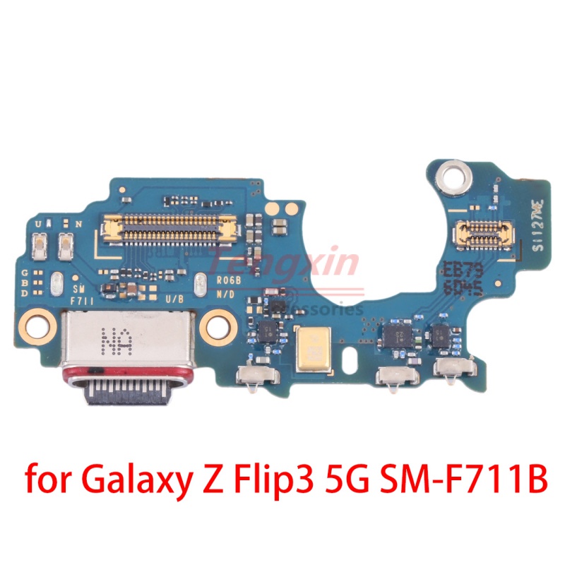 สําหรับ Galaxy Z Flip3 5G SM-F711B USB ชาร์จพอร์ตสําหรับ Samsung Galaxy Z Flip3 5G SM-F711B