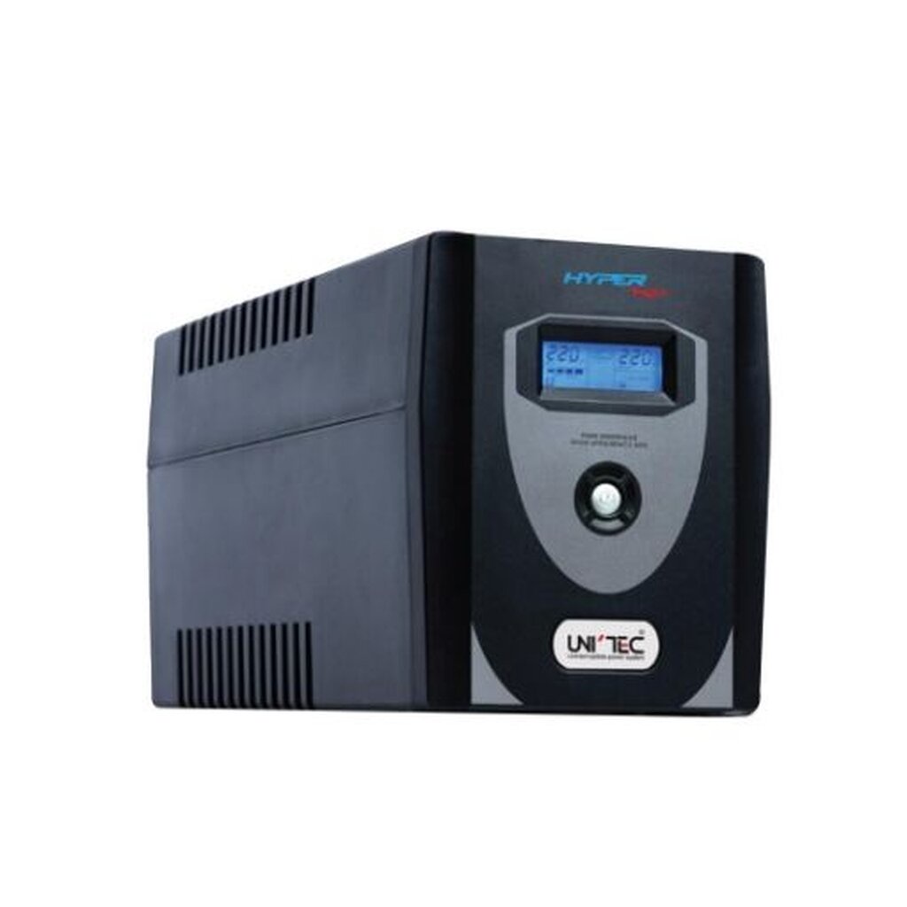 UPS (เครื่องสำรองไฟฟ้า) UNITEC HYPERMAX 1200VA/840W (UNITEC - Hypermax 1200-PURESINE)