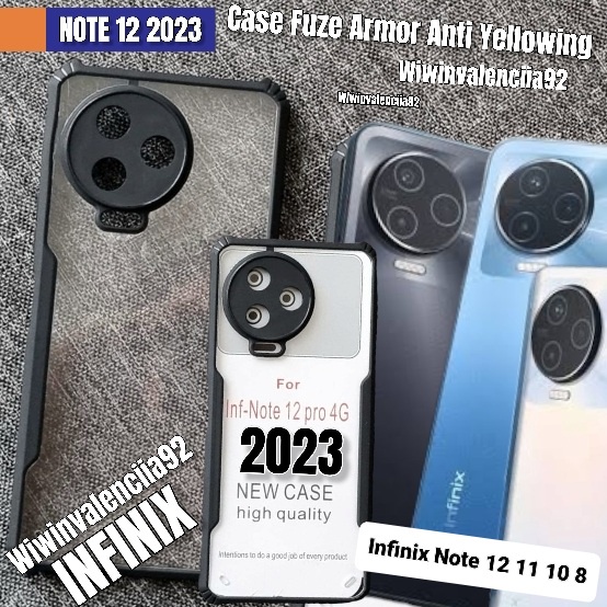 XU.N.DD เคส IPAKY INFINIX Note 12 (2023) 12-VIP 12-G96 50 Pro 50s 50x 40 40 40s 30 20 11S 11 10 8 7 