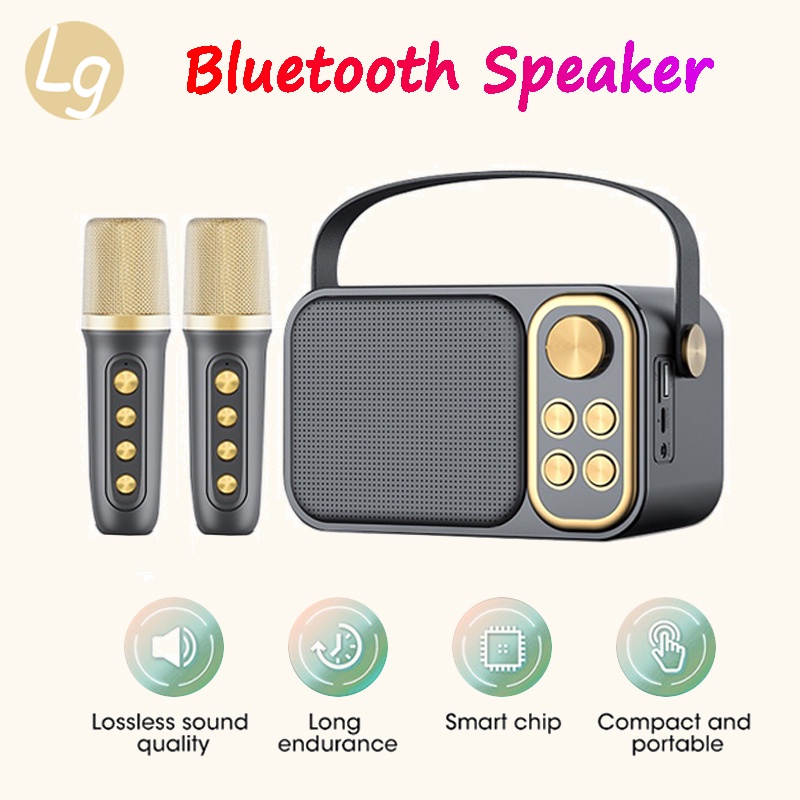 LG ลำโพงบลูทูธ Bluetooth Speaker+Microphone ฟังก์ชั่น TWS ซาวด์บาร์ ระบบเสียง HiFi Super Bass Sound Stereo