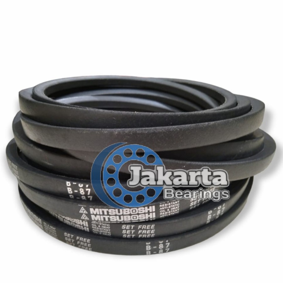 สายพานพัดลม B87 MITSUBOSHI VanBelt FanBelt พัดลมแวน สายพาน V B 87
