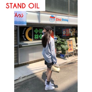 [STAND Oil] กระเป๋าหนังสะพายไหล่ สําหรับใส่วิทยุ 3 สี