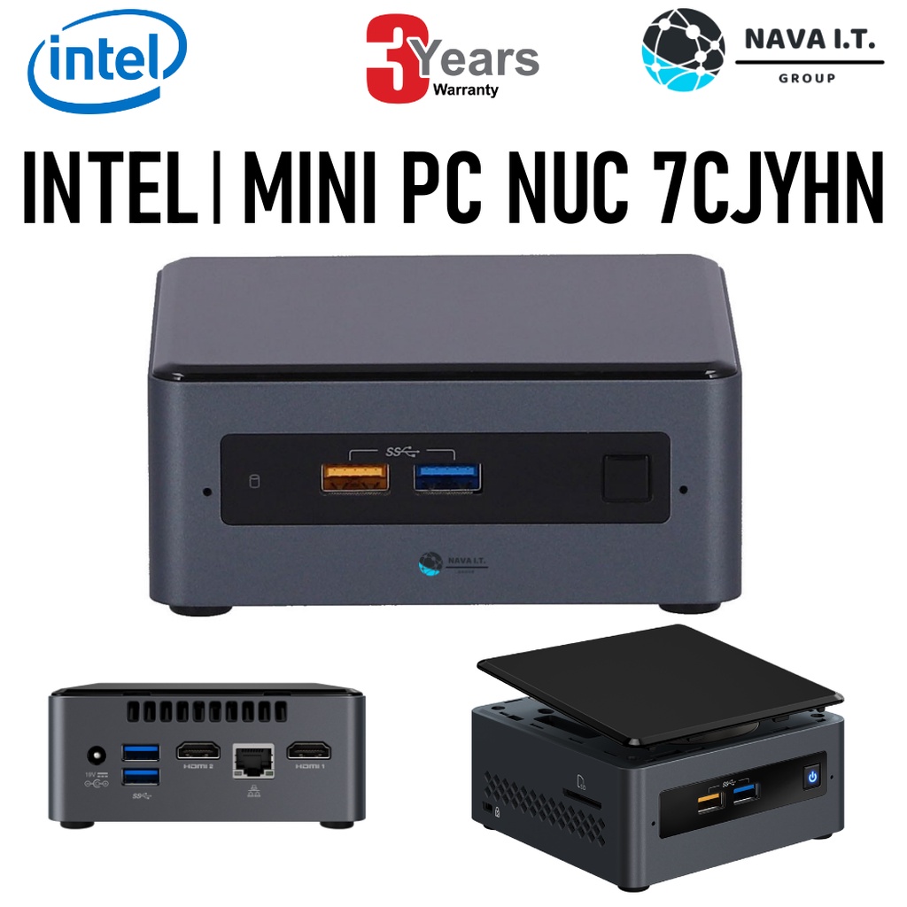 ⚡️กรุงเทพฯด่วน1ชั่วโมง⚡️ INTEL MINI PC (มินิพีซี) NUC NUC7JY INTEL CELERON J4005 BOXNUC7CJYHN ประกัน 3 ปี ราคายังไม่ร...