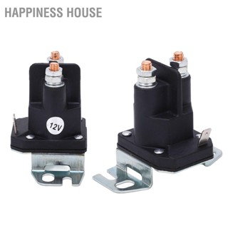 BHappiness House สตาร์ทเตอร์โซลินอยด์ 12V พร้อมขั้วต่อ 2 ขั้ว 745000MA รีเลย์เครื่องตัดหญ้า ยืดหยุ่น