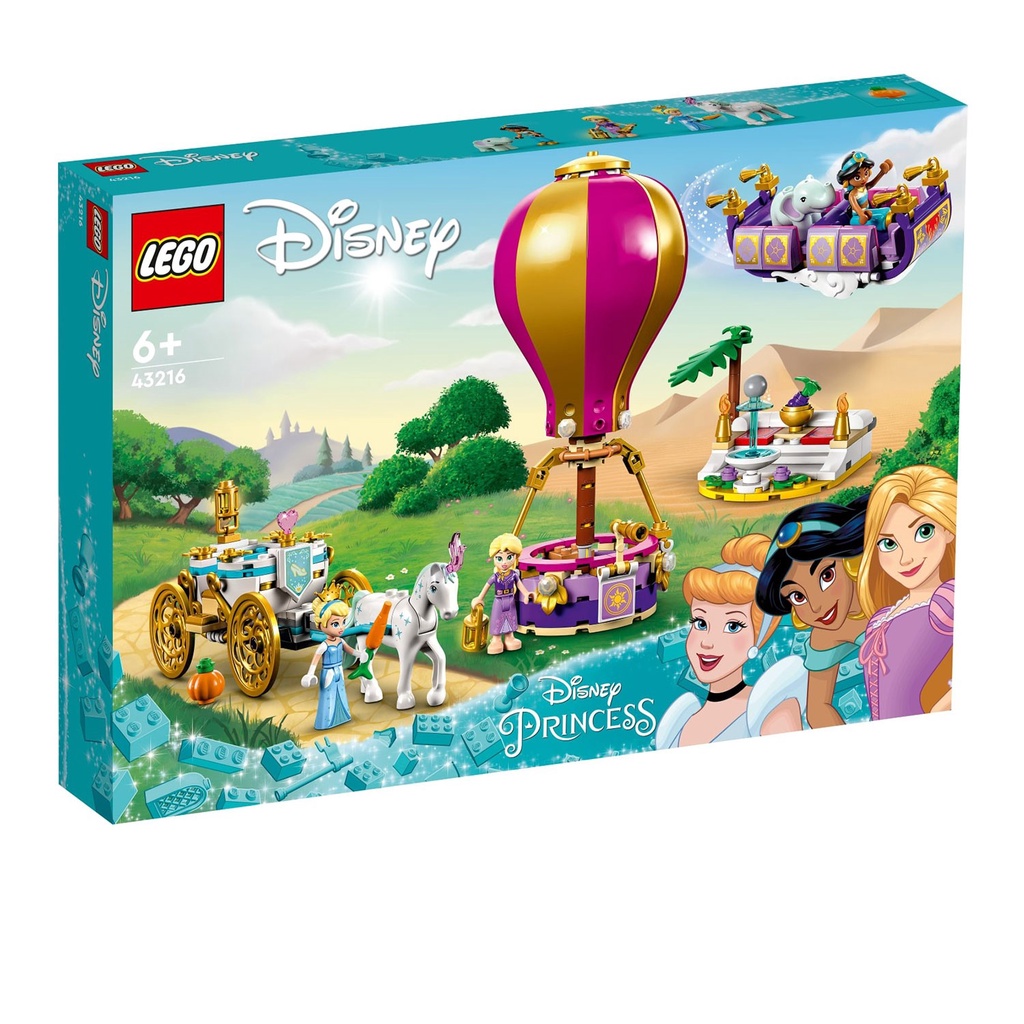 LEGO 43216 Disney Princess Enchanted Journey Building ชุดของเล่น (320 ชิ้น)