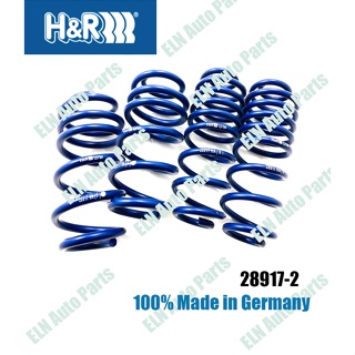 H&amp;R สปริงโหลด (lowering spring) ออดี้ AUDI A6/A7 type 4G 2wd ปี 2011 เตี้ยลง 20 มิล