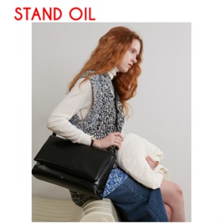 [STAND Oil] กระเป๋าสะพายไหล่ หนังปุย 3 สี