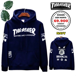 Jxlq เสื้อฮู้ดดี้ พิมพ์ลายโลโก้ Switer Tharasher 77 Script ของขวัญที่ดีที่สุด สําหรับผู้ชาย เพื่อน YQ