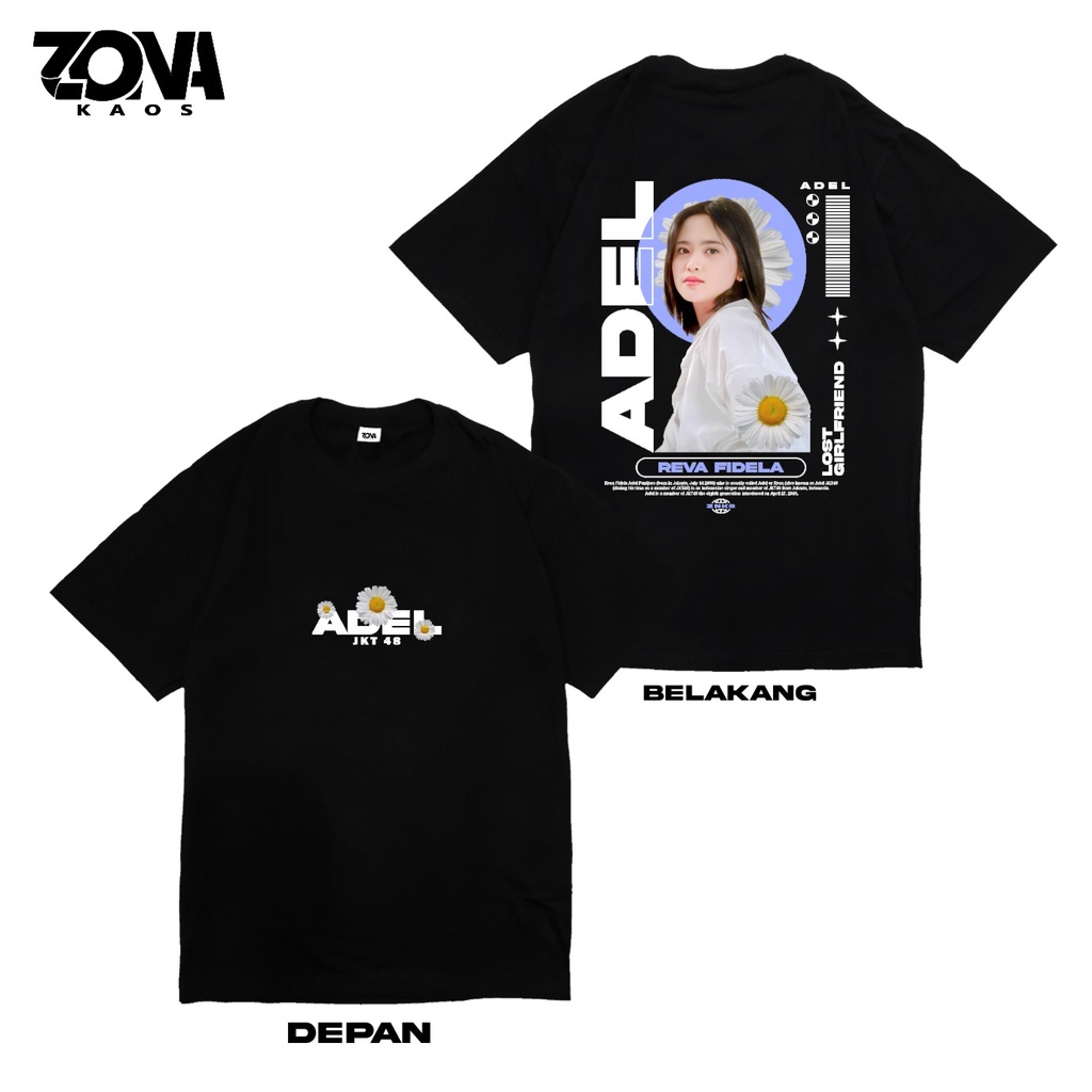 JKT48 NEW ERA ADEL Reva Fidela T-SHIRT - JKT48 NEW ERA MEMBER TSHIRT