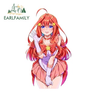 Earlfamily สติกเกอร์ The Quintessential Quintuplets กันน้ํา สําหรับติดตกแต่งรถยนต์ ATV 13 ซม. x 7.4 ซม.