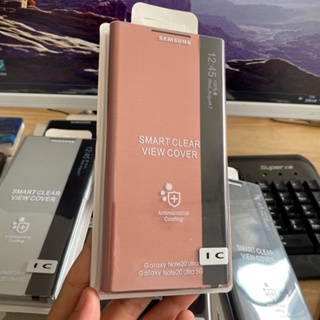 Samsung Galaxy Note 20 Ultra 5G Smart Clear View เคสฝาพับอัจฉริยะ คุณภาพสูง หนังป้องกัน สําหรับ Note20