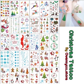 Chrismas Tattoo แทททูคริสต์มาส ❄️🎄ร้านไทยพร้อมส่ง