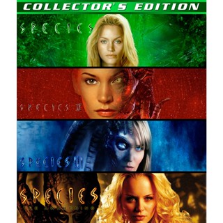 DVD หนัง Species สายพันธุ์มฤตยู สวยสูบนรก 4 Movie Collection