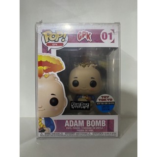 Funko Pop Adam Bomb Metallic Garbage Pail Kids GPK NYCC 2018 Exclusive Damage Box 01