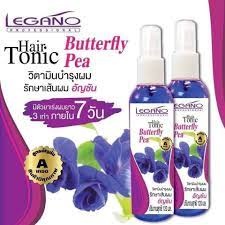 LEGANO ลีกาโน่ แฮร์โทนิค วิตามินบำรุงผม สูตรอัญชัน เร่งผมยาว ลดผมร่วง ผมแห้งแตกปลาย ลดรังแค ลดอาการคัน 120ml.