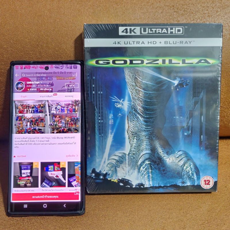 📀💯 4K UltraHD Blu-Ray ซับไทย Godzilla 1998 ลิขสิทธิ์แท้ หนังบลูเรย์ Bluray มือ1
