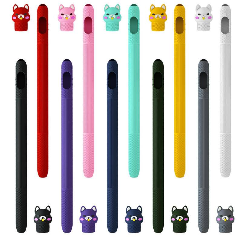 Apple PencilPro 2ndGen ซิลิโคนการ์ตูนน่ารักตุ๊กตานุ่มปากกาสําหรับ Apple Pencil 2nd Gen Pro Anti Scratch ดินสอ Protector