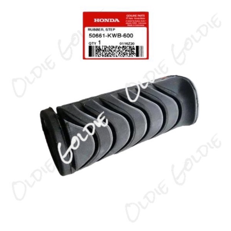 50661-KWB-600 ยางเท้า Step Blade Revo 110 Supra X 125 Helm In Fi AHM 50661-KWB-600