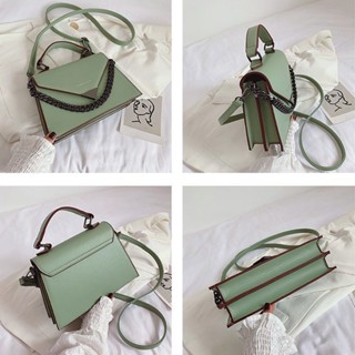 กระเป๋าถือ กระเป๋าสะพายไหล่ แต่งสายโซ่ แฟชั่นสําหรับสตรี#crossbody กระเป๋าถือ