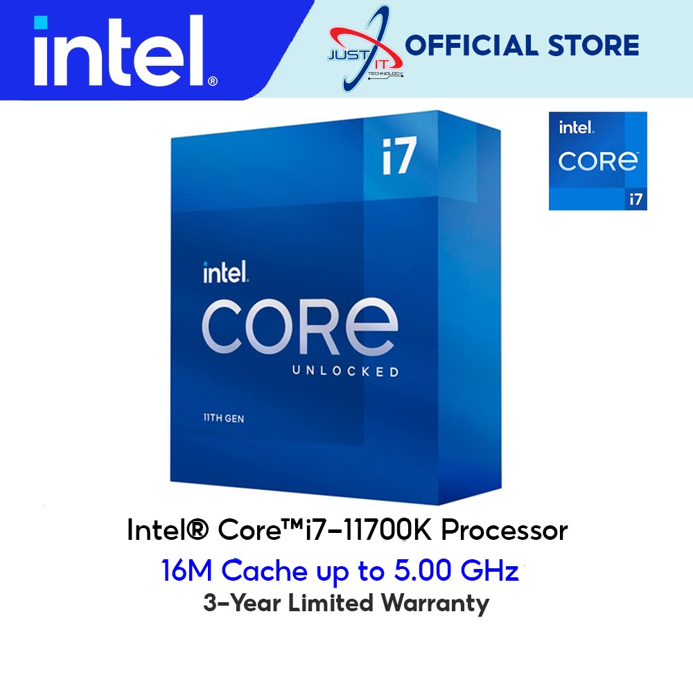 INTEL I5-11400F / I5-11400 / I7-11700K 2.6GHZ 12MB CACHE LGA1200 Processor