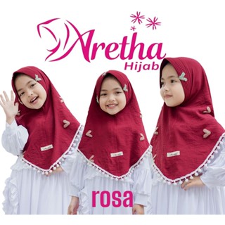 Rosa LOVE KIDS HIJAB ORI ARETHA แบบทันที