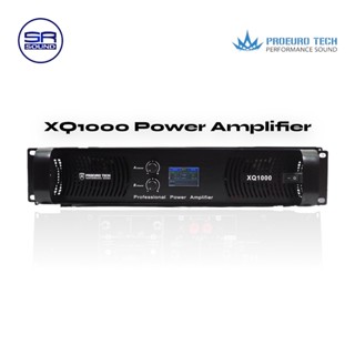 PROEURO TECH XQ1000 เพาเวอร์แอมป์ 1000W 2CH (สินค้าใหม่ มีหน้าร้าน)