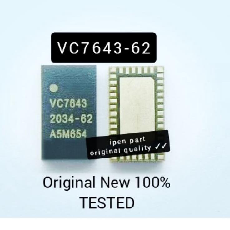 ✓ IC PA VC7643 ทดสอบใหม่ Rf VC 7643 62 Redmi Note 9